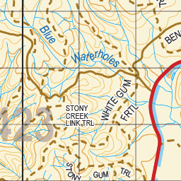 Map 423 - Spatial Vision's Vicmap Book (South East Edition 8, 2025) - 100K Series Preview 2