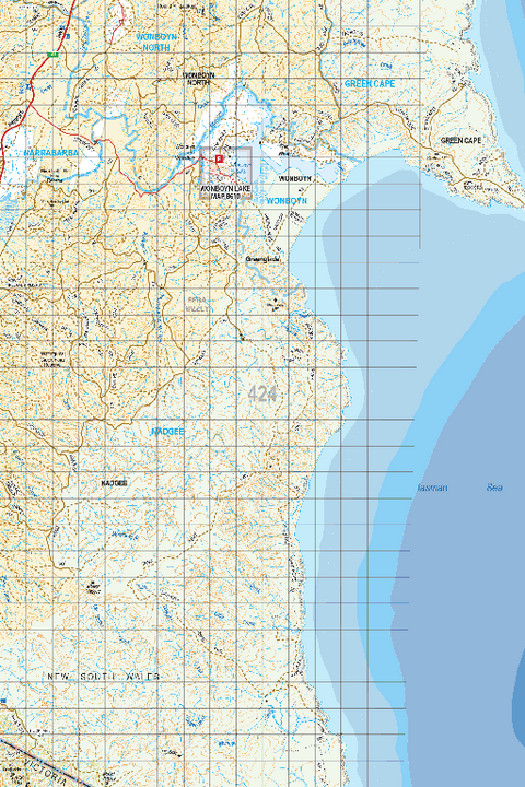 Map 424 - Spatial Vision's Vicmap Book (South East Edition 8, 2025) - 100K Series Preview 1