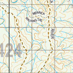 Map 424 - Spatial Vision's Vicmap Book (South East Edition 8, 2025) - 100K Series Preview 2