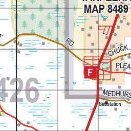 Map 426 - Spatial Vision's Vicmap Book (South West Edition 8, 2025 Update) - 100K Series Preview 2