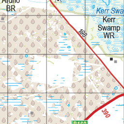 Map 427 - Spatial Vision's Vicmap Book (South West Edition 8, 2025 Update) - 100K Series Preview 3