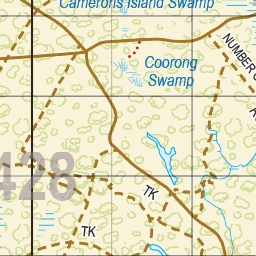 Map 428 - Spatial Vision's Vicmap Book (South West Edition 8, 2025 Update) - 100K Series Preview 2