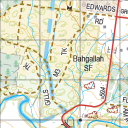 Map 428 - Spatial Vision's Vicmap Book (South West Edition 8, 2025 Update) - 100K Series Preview 3