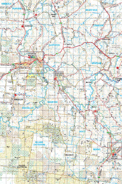 Map 429 - Spatial Vision's Vicmap Book (South West Edition 8, 2025 Update) - 100K Series Preview 1