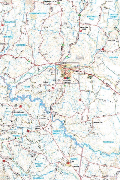 Map 430 - Spatial Vision's Vicmap Book (South West Edition 8, 2025 Update) - 100K Series Preview 1