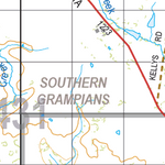 Map 431 - Spatial Vision's Vicmap Book (South West Edition 8, 2025 Update) - 100K Series Preview 2