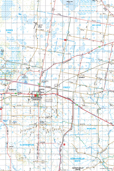 Map 434 - Spatial Vision's Vicmap Book (South West Edition 8, 2025 Update) - 100K Series Preview 1