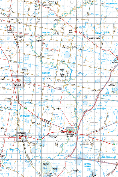 Map 436 - Spatial Vision's Vicmap Book (South West Edition 8, 2025 Update) - 100K Series Preview 1