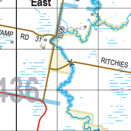 Map 436 - Spatial Vision's Vicmap Book (South West Edition 8, 2025 Update) - 100K Series Preview 2