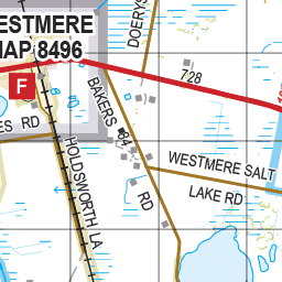 Map 436 - Spatial Vision's Vicmap Book (South West Edition 8, 2025 Update) - 100K Series Preview 3