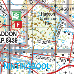 Map 439 - Spatial Vision's Vicmap Book (South West Edition 8, 2025 Update) - 100K Series Preview 2