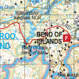Map 446 - Spatial Vision's Vicmap Book (North East Edition 8, 2025) - 100K Series Preview 3