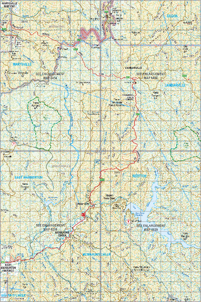 Map 449 - Spatial Vision's Vicmap Book (South East Edition 8, 2025) - 100K Series Preview 1