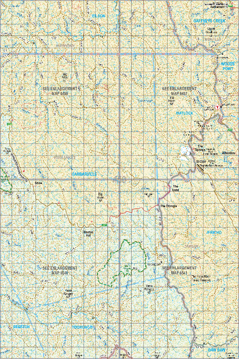 Map 450 - Spatial Vision's Vicmap Book (South East Edition 8, 2025) - 100K Series Preview 1