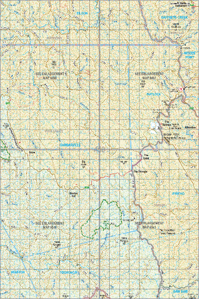 Map 450 - Spatial Vision's Vicmap Book (South East Edition 8, 2025) - 100K Series Preview 1