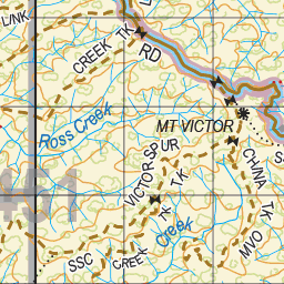 Map 451 - Spatial Vision's Vicmap Book (North East Edition 8, 2025) - 100K Series Preview 2