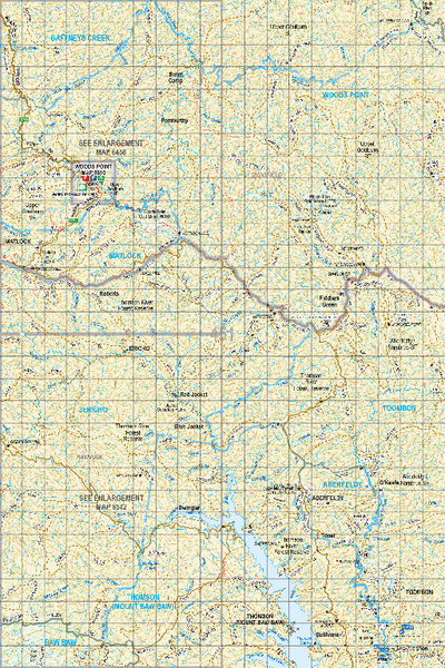 Map 451 - Spatial Vision's Vicmap Book (South East Edition 8, 2025) - 100K Series Preview 1