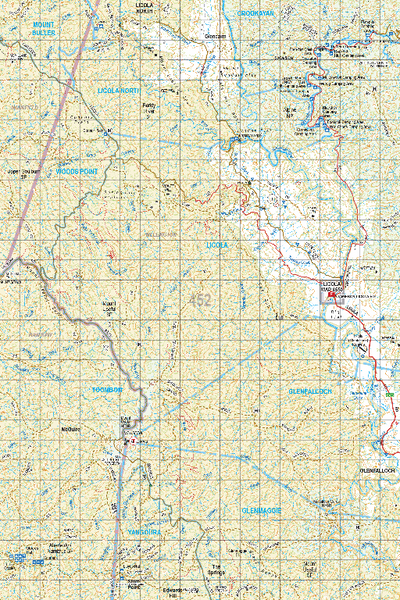 Map 452 - Spatial Vision's Vicmap Book (South East Edition 8, 2025) - 100K Series Preview 1