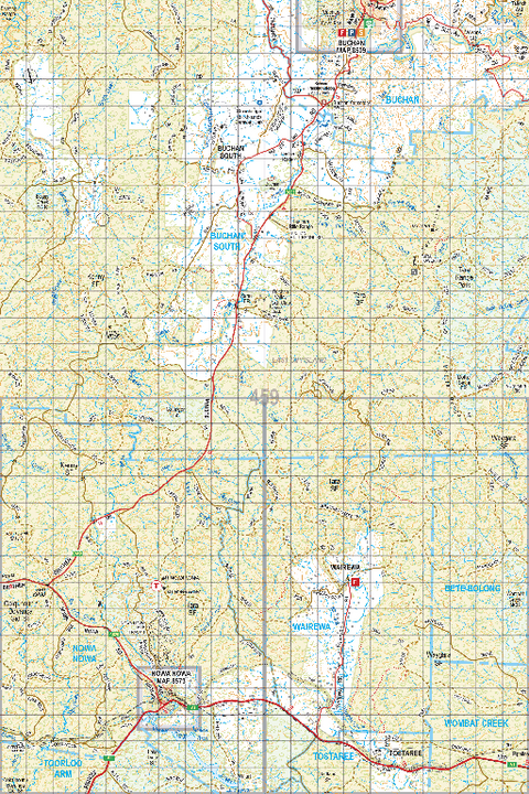 Map 459 - Spatial Vision's Vicmap Book (South East Edition 8, 2025) - 100K Series Preview 1