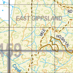 Map 459 - Spatial Vision's Vicmap Book (South East Edition 8, 2025) - 100K Series Preview 2