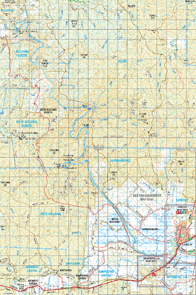 Map 460 - Spatial Vision's Vicmap Book (South East Edition 8, 2025) - 100K Series Preview 1