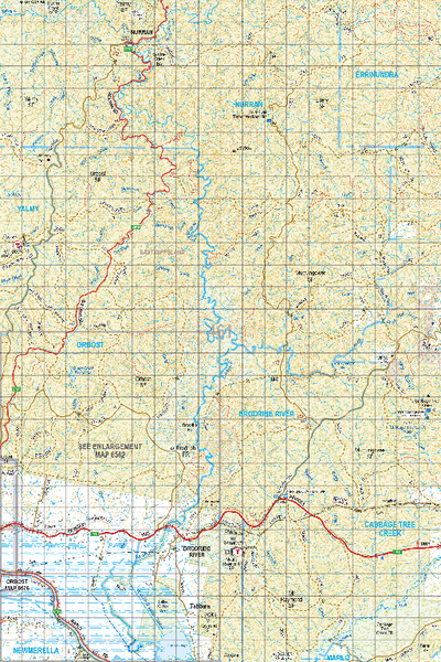 Map 461 - Spatial Vision's Vicmap Book (South East Edition 8, 2025) - 100K Series Preview 1
