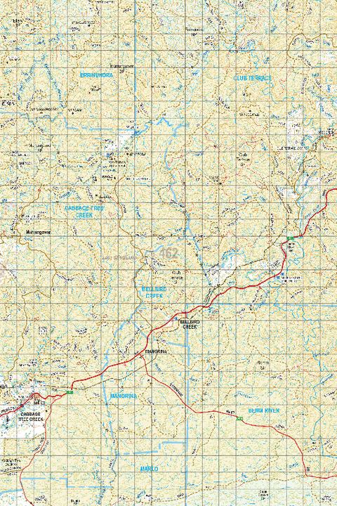 Map 462 - Spatial Vision's Vicmap Book (South East Edition 8, 2025) - 100K Series Preview 1