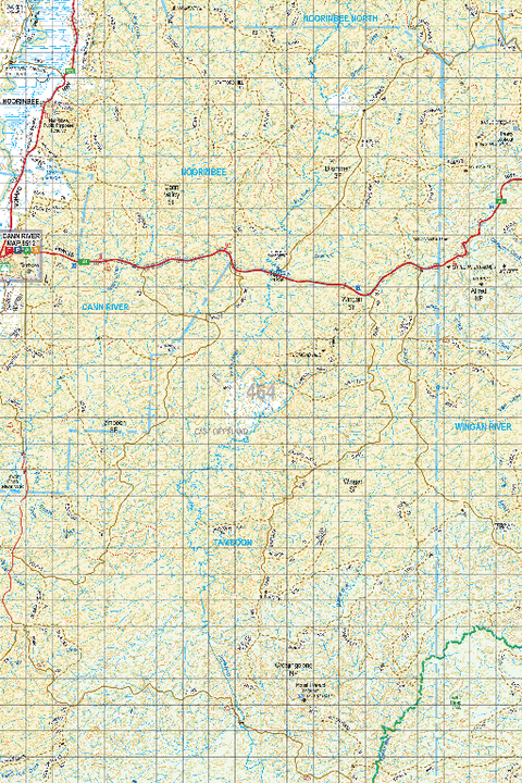Map 464 - Spatial Vision's Vicmap Book (South East Edition 8, 2025) - 100K Series Preview 1