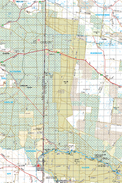 Map 469 - Spatial Vision's Vicmap Book (South West Edition 8, 2025 Update) - 100K Series Preview 1