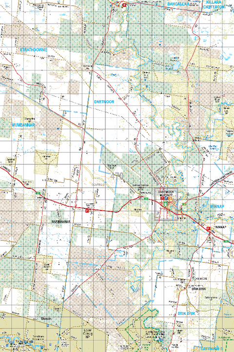 Map 470 - Spatial Vision's Vicmap Book (South West Edition 8, 2025 Update) - 100K Series Preview 1