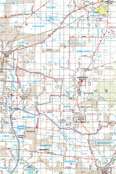 Map 473 - Spatial Vision's Vicmap Book (South West Edition 8, 2025 Update) - 100K Series Preview 1