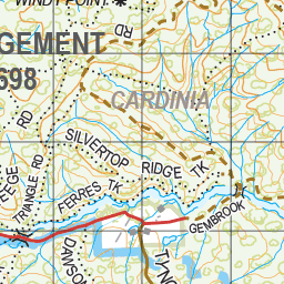 Map 490 - Spatial Vision's Vicmap Book (South East Edition 8, 2025) - 100K Series Preview 3