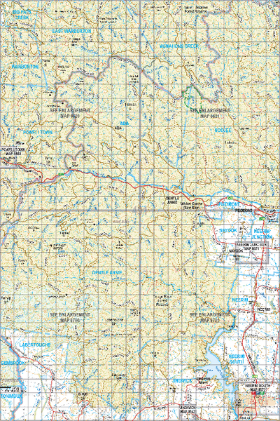 Map 491 - Spatial Vision's Vicmap Book (South East Edition 8, 2025) - 100K Series Preview 1