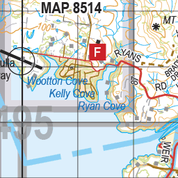 Map 495 - Spatial Vision's Vicmap Book (South East Edition 8, 2025) - 100K Series Preview 2