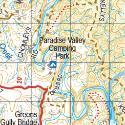 Map 495 - Spatial Vision's Vicmap Book (South East Edition 8, 2025) - 100K Series Preview 3