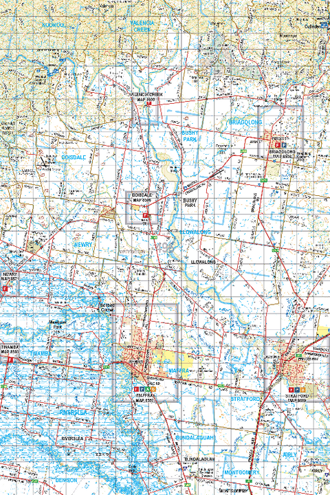 Map 496 - Spatial Vision's Vicmap Book (South East Edition 8, 2025) - 100K Series Preview 1