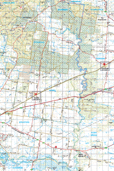 Map 497 - Spatial Vision's Vicmap Book (South East Edition 8, 2025) - 100K Series Preview 1