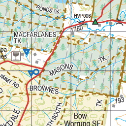 Map 497 - Spatial Vision's Vicmap Book (South East Edition 8, 2025) - 100K Series Preview 3