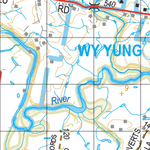 Map 498 - Spatial Vision's Vicmap Book (South East Edition 8, 2025) - 100K Series Preview 3
