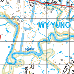 Map 498 - Spatial Vision's Vicmap Book (South East Edition 8, 2025) - 100K Series Preview 3