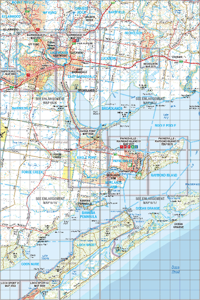 Map 499 - Spatial Vision's Vicmap Book (South East Edition 8, 2025) - 100K Series Preview 1