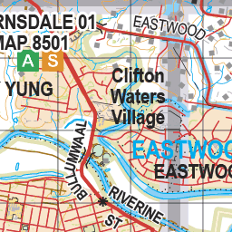 Map 499 - Spatial Vision's Vicmap Book (South East Edition 8, 2025) - 100K Series Preview 3