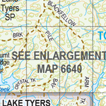 Map 501A - Spatial Vision's Vicmap Book (South East Edition 8, 2025) - 100K Series Preview 3