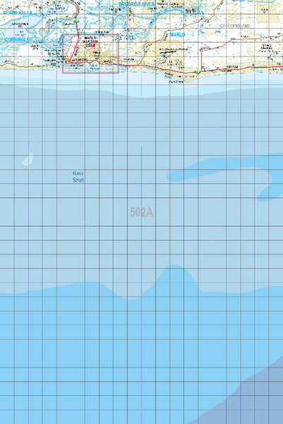 Map 502A - Spatial Vision's Vicmap Book (South East Edition 8, 2025) - 100K Series Preview 1