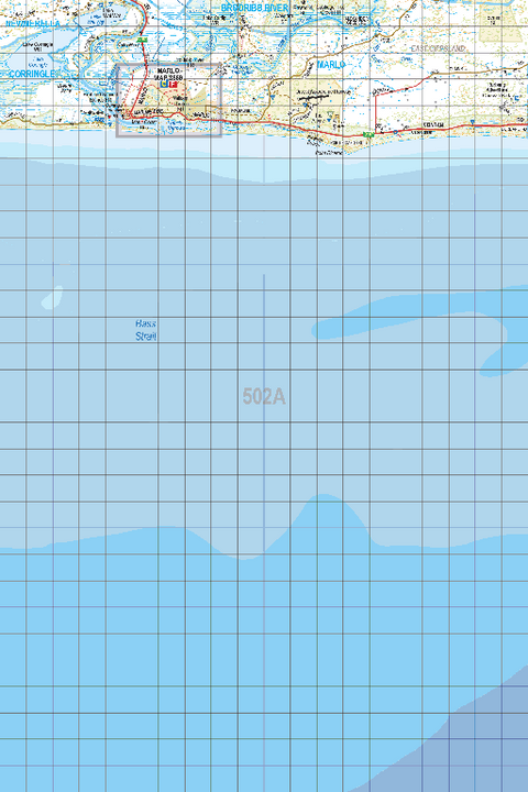 Map 502A - Spatial Vision's Vicmap Book (South East Edition 8, 2025) - 100K Series Preview 1