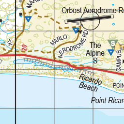 Map 502A - Spatial Vision's Vicmap Book (South East Edition 8, 2025) - 100K Series Preview 3
