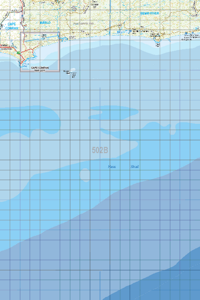 Map 502B - Spatial Vision's Vicmap Book (South East Edition 8, 2025) - 100K Series Preview 1