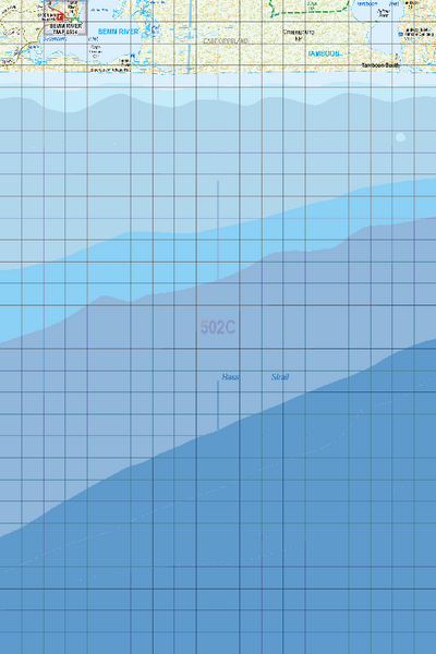 Map 502C - Spatial Vision's Vicmap Book (South East Edition 8, 2025) - 100K Series Preview 1