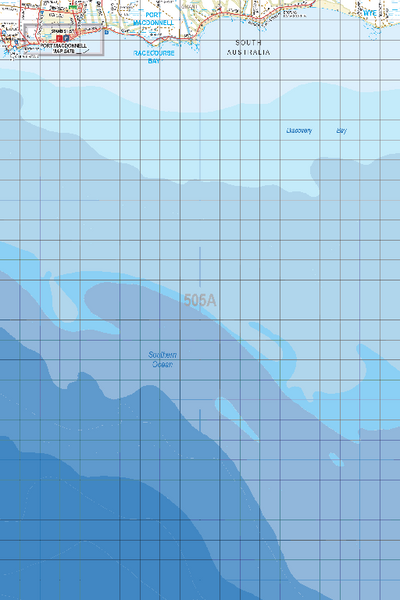 Map 505A - Spatial Vision's Vicmap Book (South West Edition 8, 2025 Update) - 100K Series Preview 1