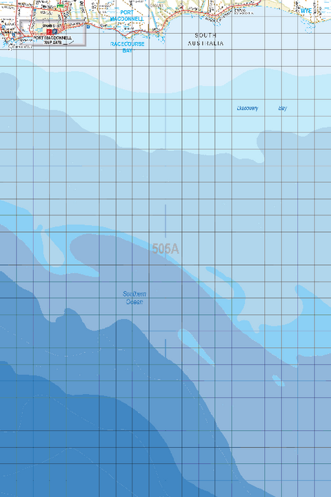 Map 505A - Spatial Vision's Vicmap Book (South West Edition 8, 2025 Update) - 100K Series Preview 1